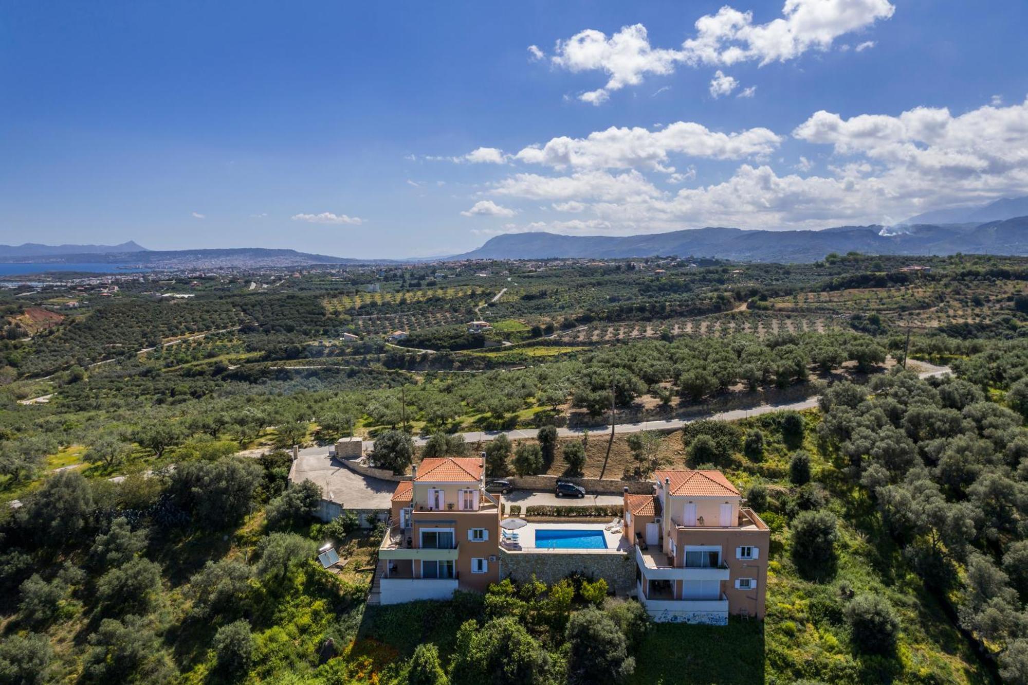 Olive Tree Hillside Apartment Stalós Exterior foto