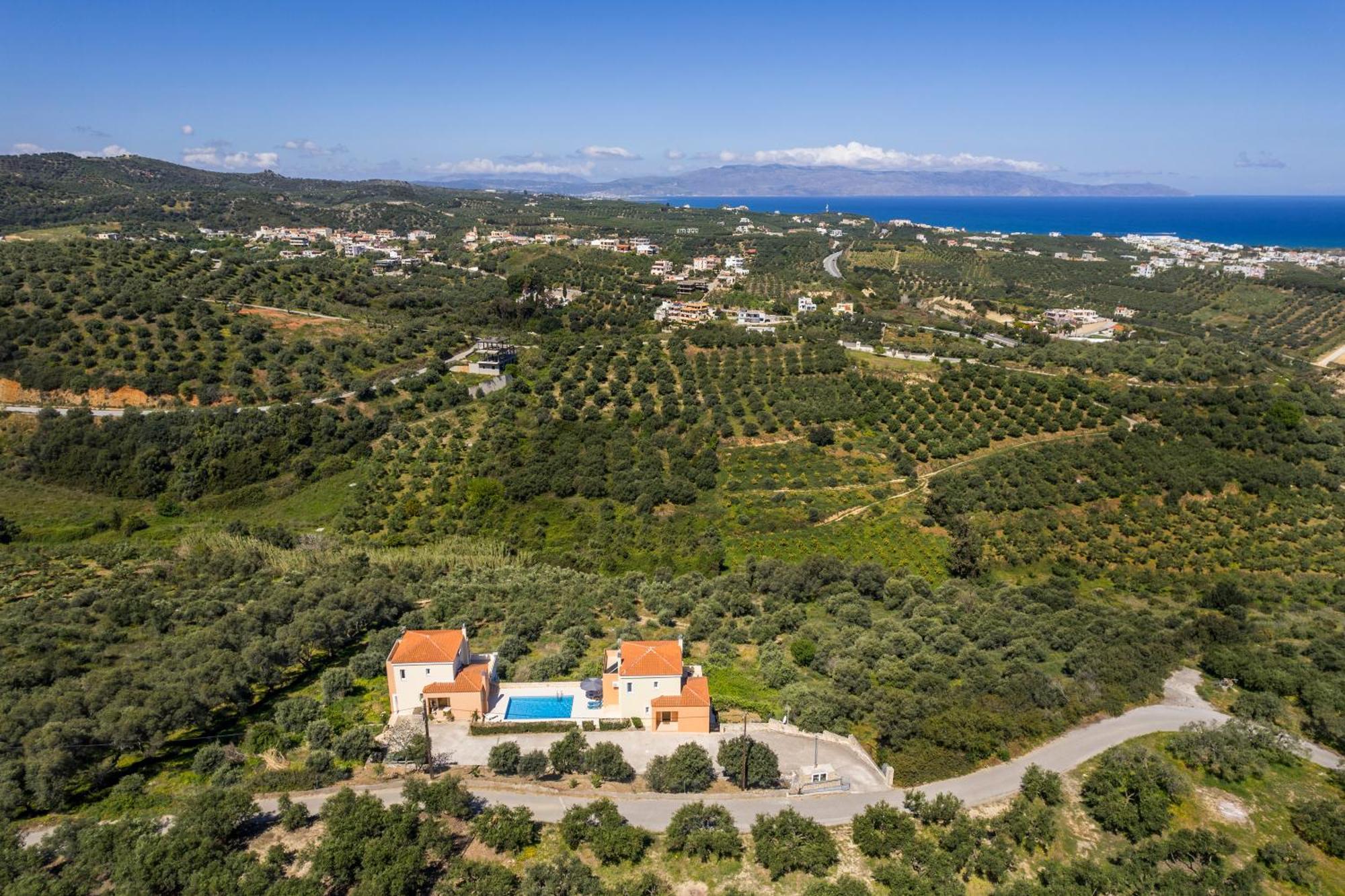 Olive Tree Hillside Apartment Stalós Exterior foto
